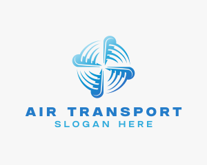 Fan Air Conditioning logo design