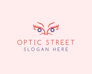 Optical Fashion Eye logo design