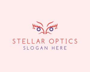 Optical Fashion Eye logo design