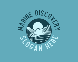 Sea Marine Boat  logo design