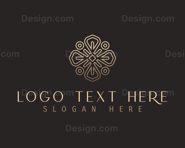 Elegant Flower Mandala Logo