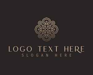 Elegant Flower Mandala logo