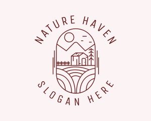 Nature Farm Agriculture  logo design