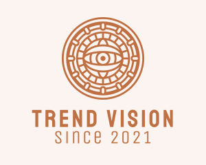 Native Tribal Eye logo design