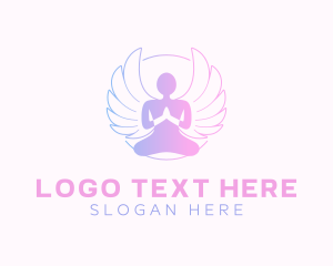 Angel Wings Yoga logo