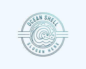 Ocean Wave Resort logo design