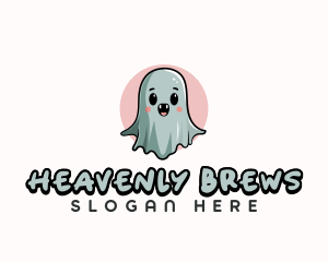 Cute Ghost Spirit logo