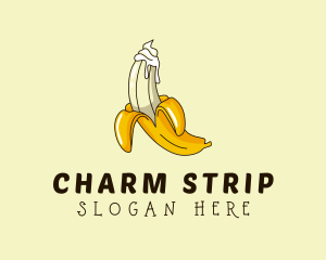 Erotic Banana Cream logo design