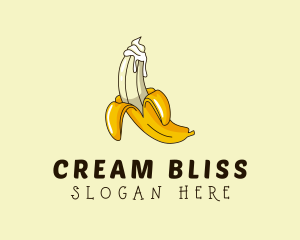 Erotic Banana Cream logo design