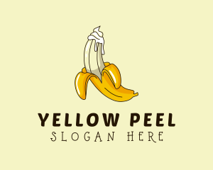 Erotic Banana Cream logo design