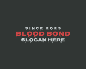 Blood Horror Drip logo