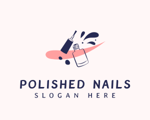 Fashion Nail Polish logo design