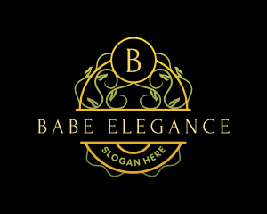 Elegant Luxury Vine logo design