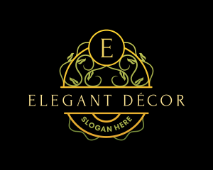 Elegant Luxury Vine logo design