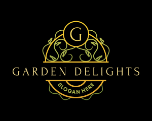 Elegant Luxury Vine logo design