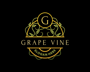 Elegant Luxury Vine logo design