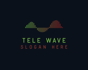 Sound Wave Equalizer logo design