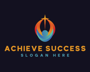 Leadership People Success logo design