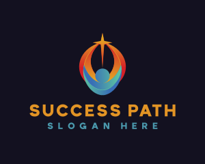 Leadership People Success logo design