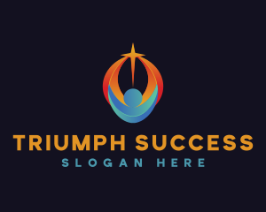 Leadership People Success logo design