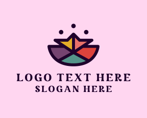 Colorful Polygon Mosaic  logo