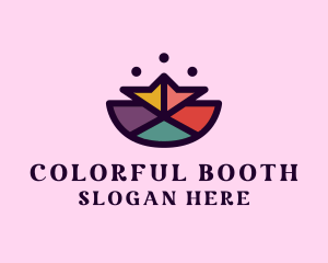 Colorful Polygon Mosaic  logo design