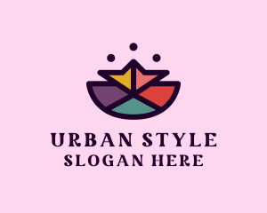 Colorful Polygon Mosaic  logo