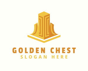 Golden Hotel Residence logo design