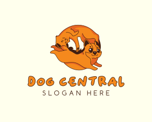 Cute Pet Veterinary logo design