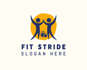 Fitness Gym Trainer  logo design