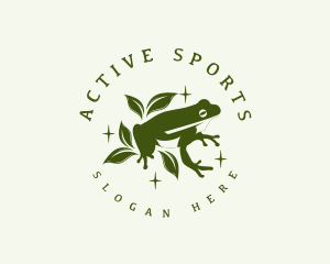 Frog Leaf Nature logo