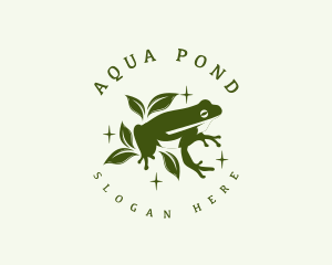 Frog Leaf Nature logo