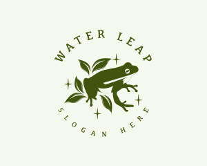 Frog Leaf Nature logo