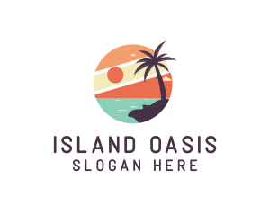 Island Getaway Resort logo design