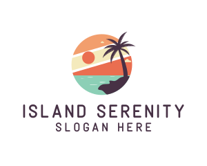 Island Getaway Resort logo design