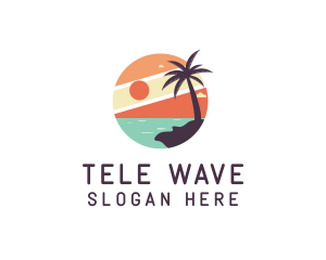 Island Getaway Resort logo design