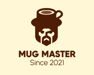 Coffee Mug Man  logo design