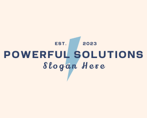 Energy Power Provider Volt logo design