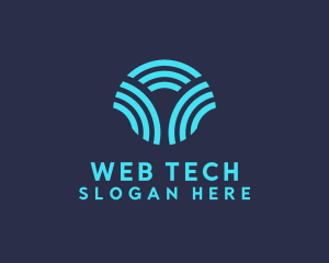 Digital Web  Networking  logo design