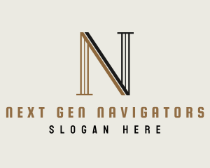 Business Firm Letter N logo