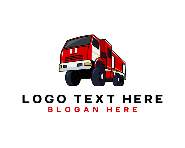 Firefighter logo example 3