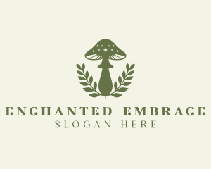 Magical Mushroom Garden logo design