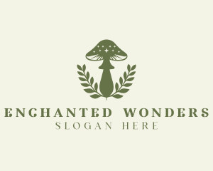 Magical Mushroom Garden logo design