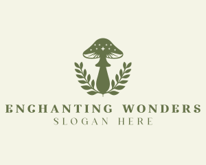 Magical Mushroom Garden logo design