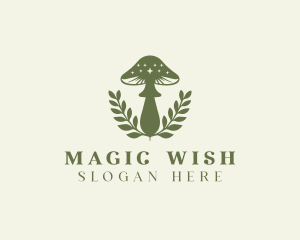 Magical Mushroom Garden logo design