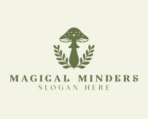 Magical Mushroom Garden logo design