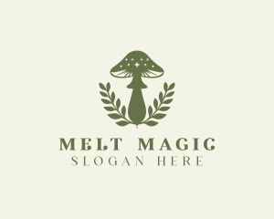 Magical Mushroom Garden logo design