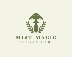 Magical Mushroom Garden logo design