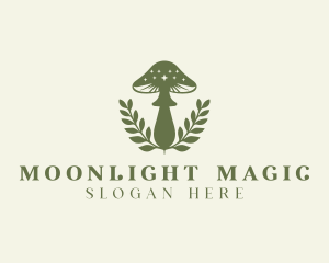 Magical Mushroom Garden logo design