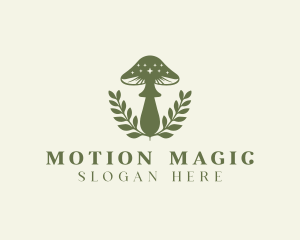 Magical Mushroom Garden logo design